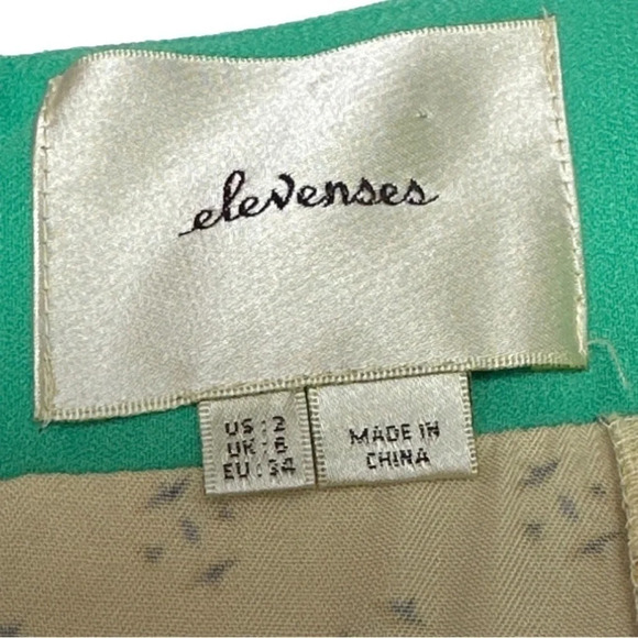 Elevenses Anthropologie Mintaka Print Crisscross Straps  Shorts Romper Pockets 2 - Picture 11 of 14